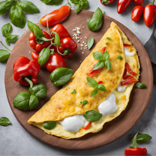 dieta histaminowa - omlet na śniadanie